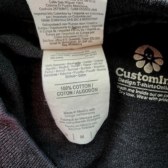 JAH Artwork Gothic "Til Death" Coffin Rose Graphic Tee | Men's Medium - Picture 6 of 7